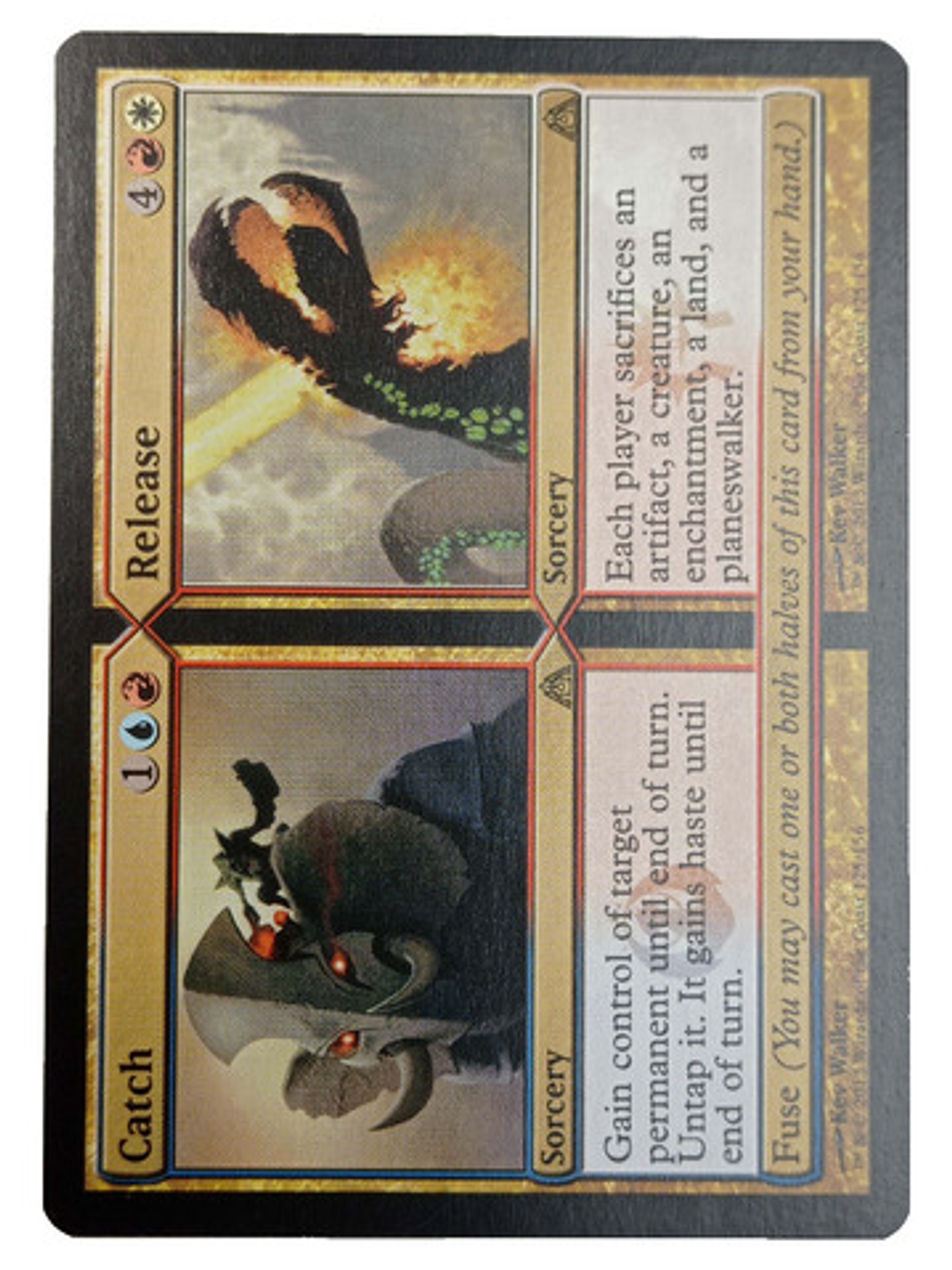 Carta Magic Catch / Release [dragon Maze] Mtg Sorcery 1