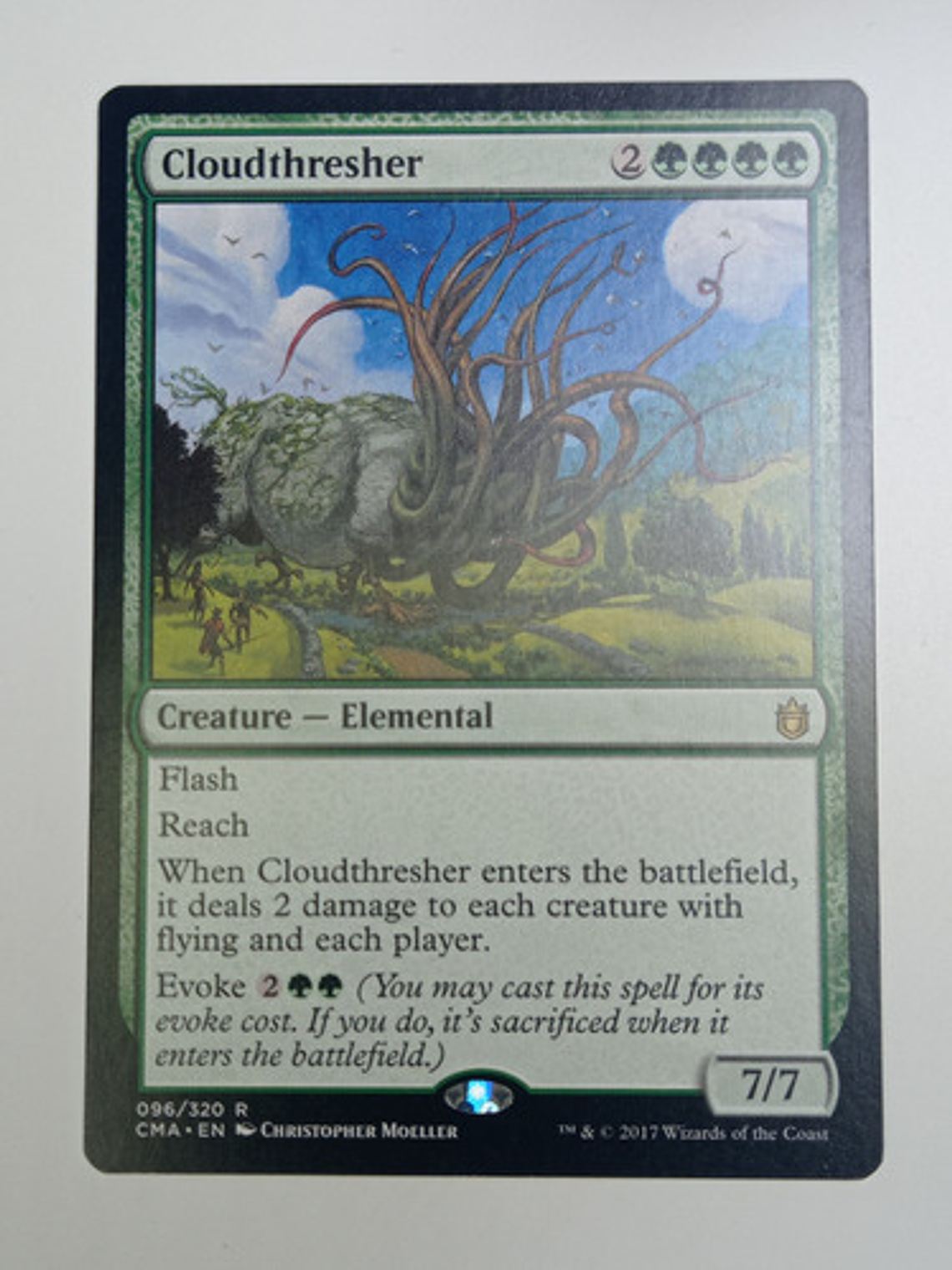 Carta Magic Cloudthresher [anthology] Mtg Elemental 1