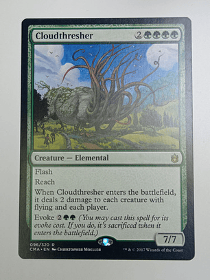 Carta Magic Cloudthresher [anthology] Mtg Elemental