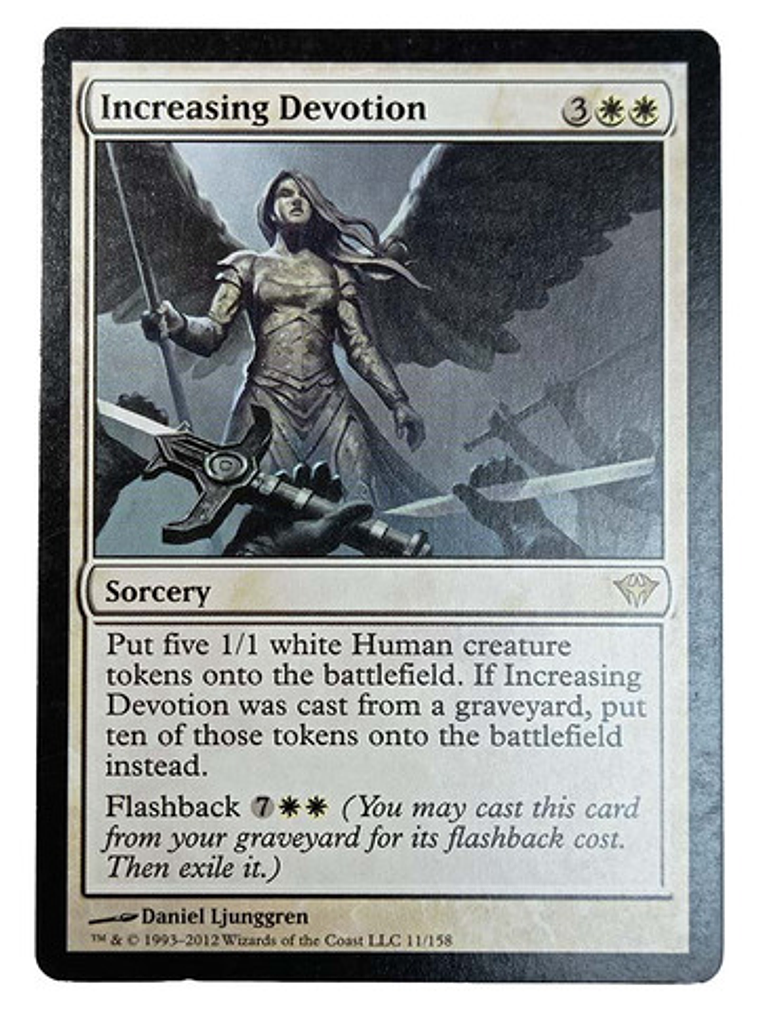 Carta Magic Increasing Devotion [dark Ascension] Mtg Sorcery 1