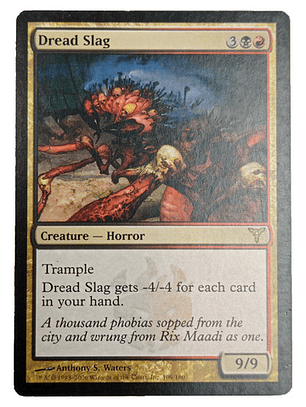 Carta Magic Dread Slag [dissension] Mtg Horror