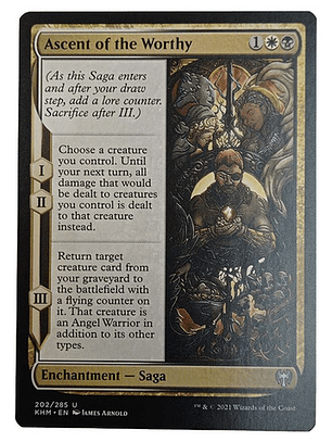 Carta Magic Ascent Of The Worthy [kaldheim] Mtg Enchantment