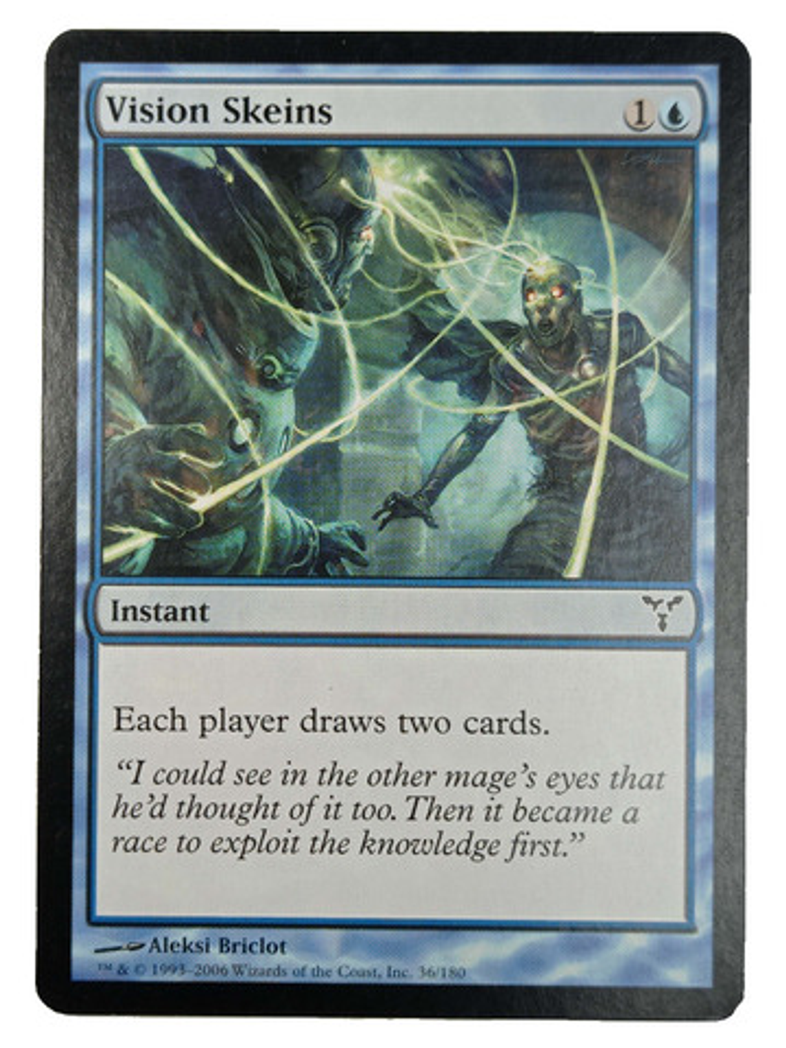 Carta Magic Vision Skeins [dissension] Mtg Instant 1