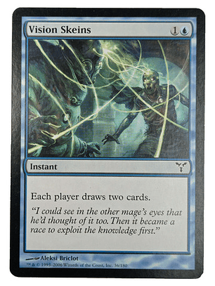 Carta Magic Vision Skeins [dissension] Mtg Instant
