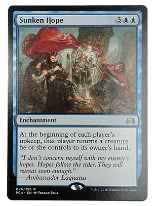 Carta Magic Sunken Hope [planechase Anth] Mtg Enchantment