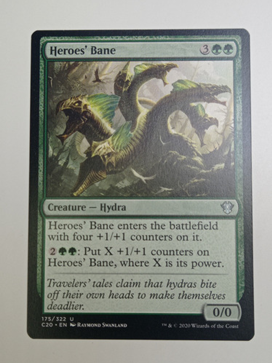 Carta Magic Heroes' Bane [c20] Mtg Hydra 1