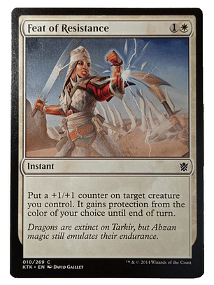 Carta Magic Feat Of Resistance [tarkir] Mtg Instant
