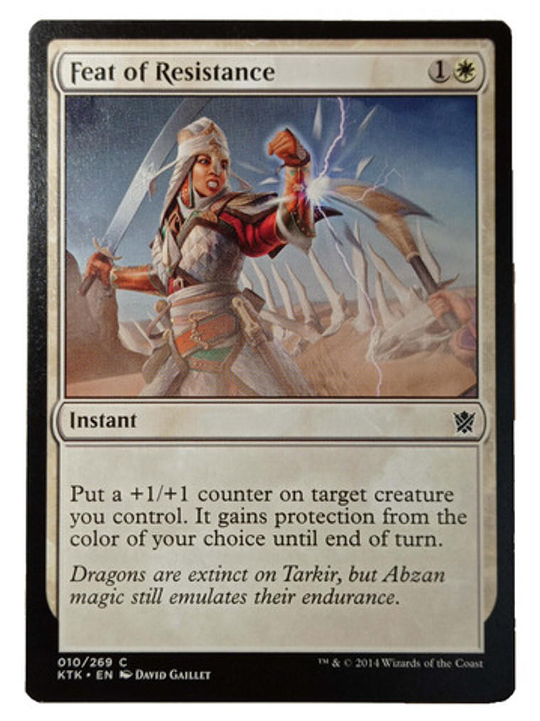 Carta Magic Feat Of Resistance [tarkir] Mtg Instant 1
