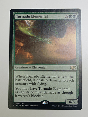 Carta Magic Tornado Elemental [c14] Mtg Elemental