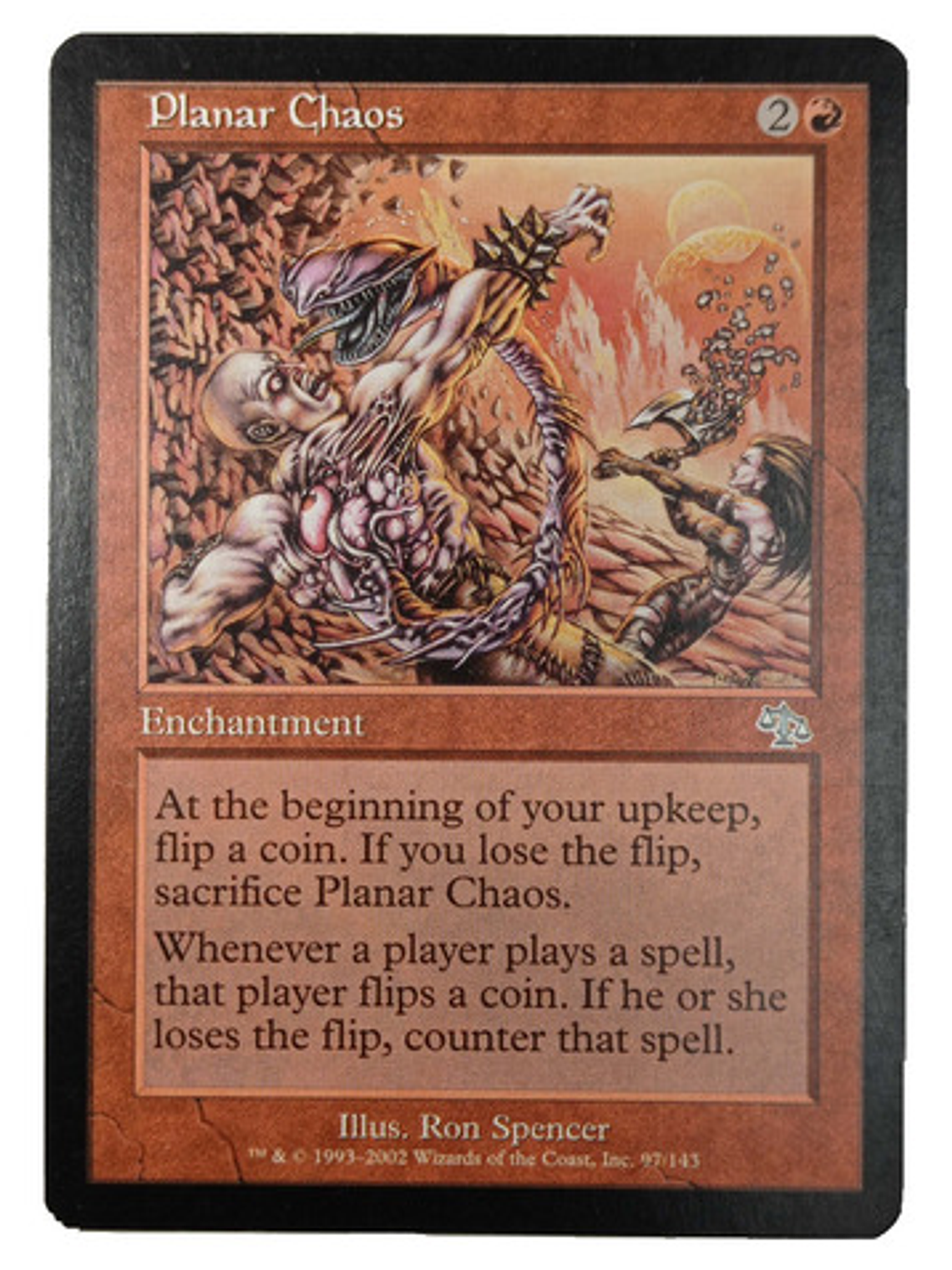 Carta Magic Planar Chaos [judgment] Mtg Enchantment 1