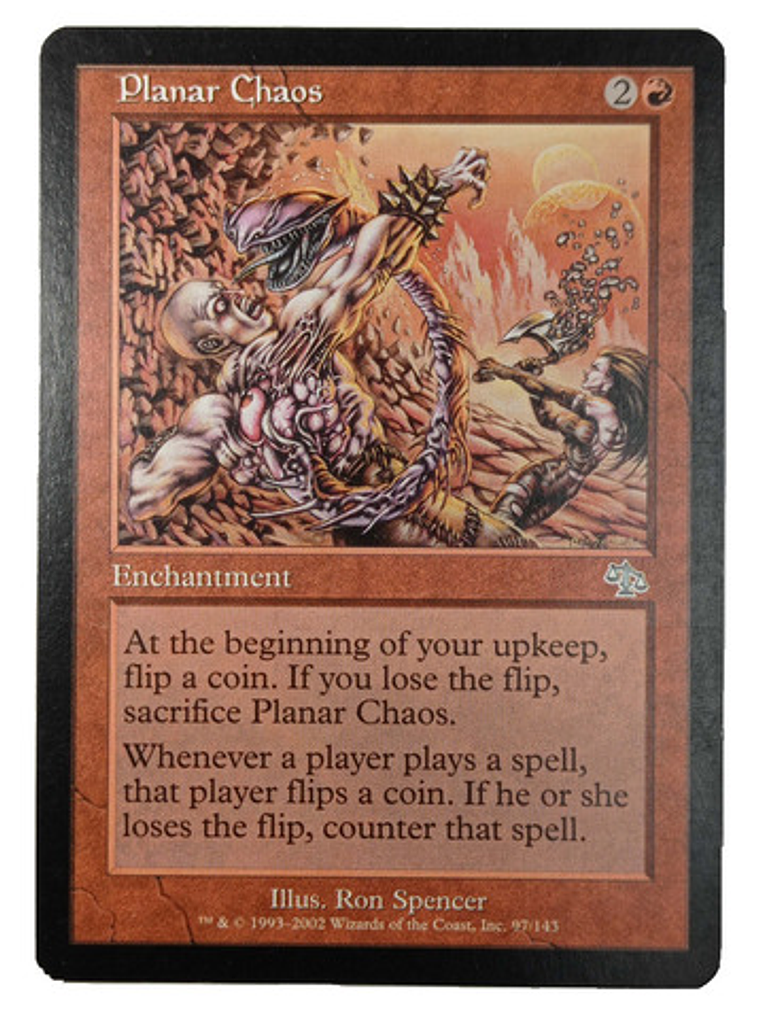 Carta Magic Planar Chaos [judgment] Mtg Enchantment 1