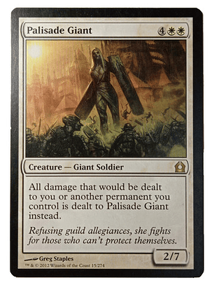 Carta Magic Palisade Giant [ravnica] Mtg Giant