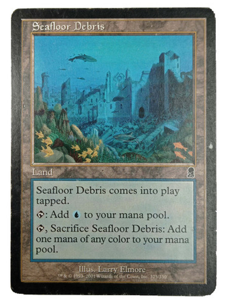 Carta Magic Seafloor Debris [odyssey] Mtg Land 1