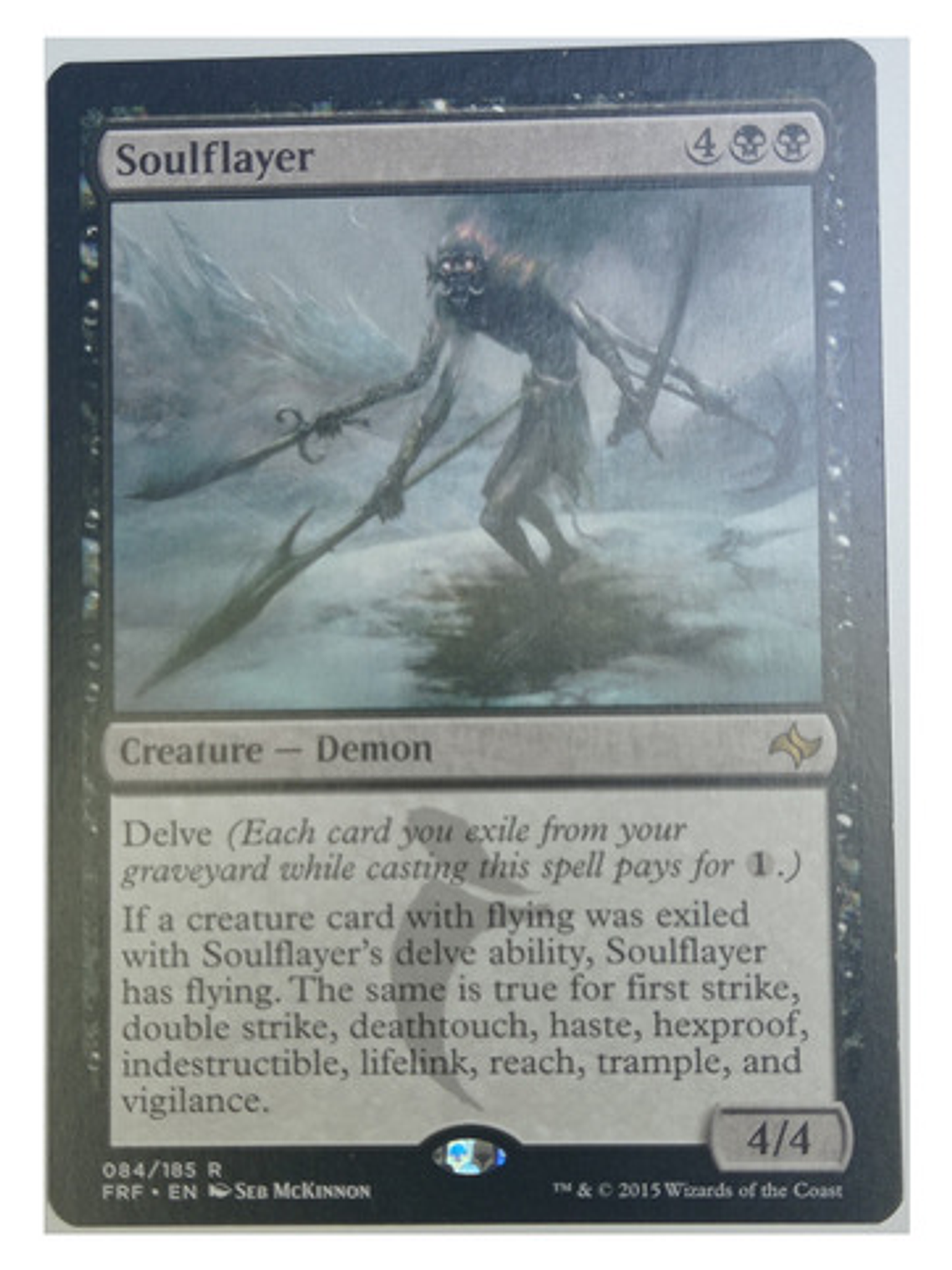 Carta Magic Soulflayer [fate Reforged] Mtg Demon 1
