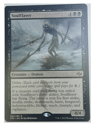 Carta Magic Soulflayer [fate Reforged] Mtg Demon