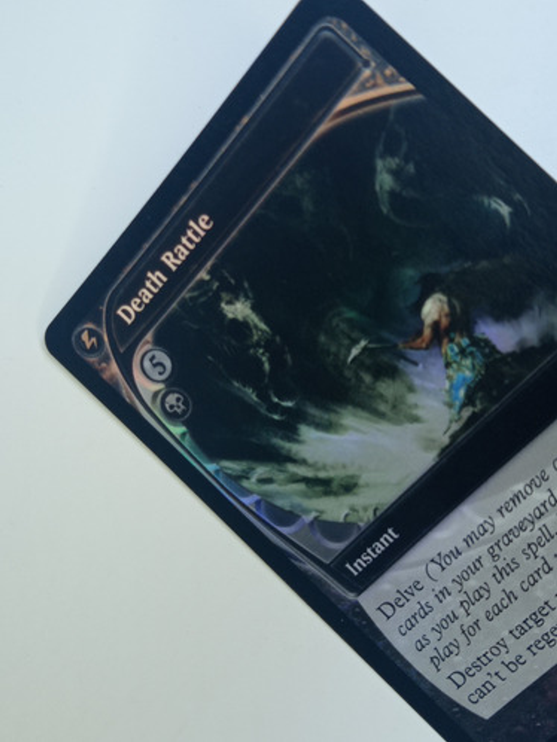 Carta Magic Death Rattle (foil) [future Sight] Mtg Instant 3