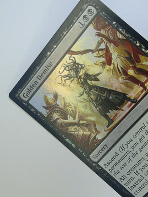 Carta Magic Golden Demise (foil) [ixalan] Mtg Sorcery