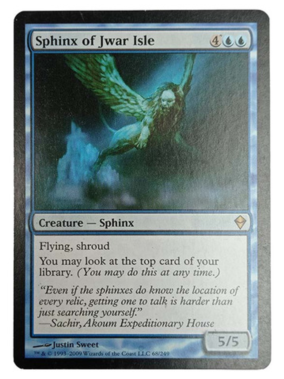 Carta Magic Sphinx Of Jwar Isle [ravnica] Mtg 1