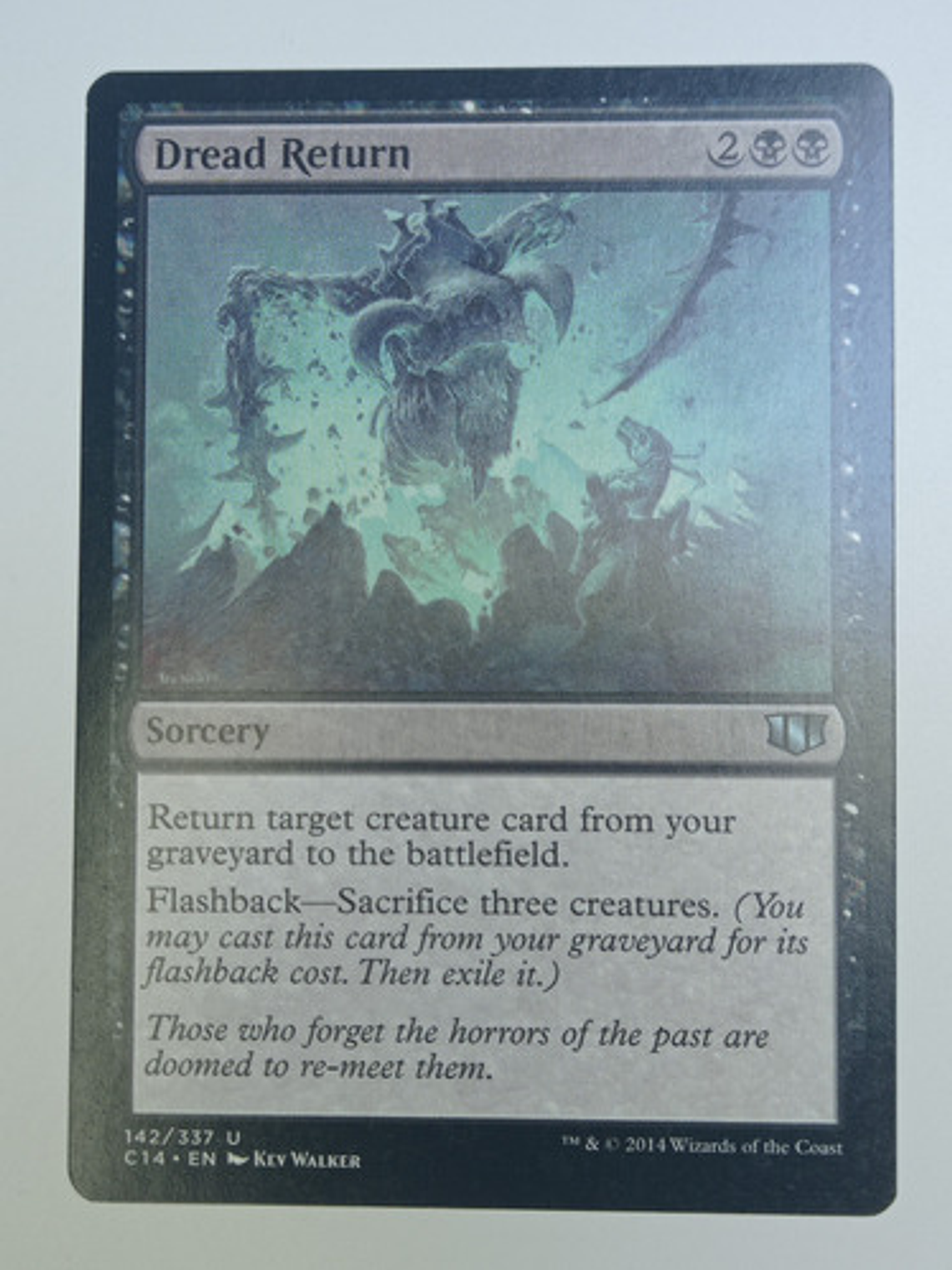 Carta Magic Dread Return [c14] Mtg Sorcery 1