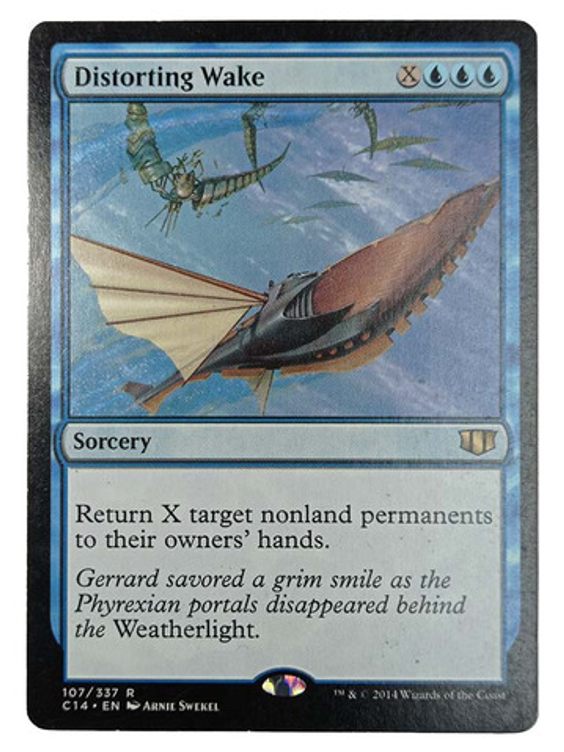 Carta Magic Distorting Wake [c14] Mtg Sorcery 1