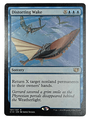 Carta Magic Distorting Wake [c14] Mtg Sorcery