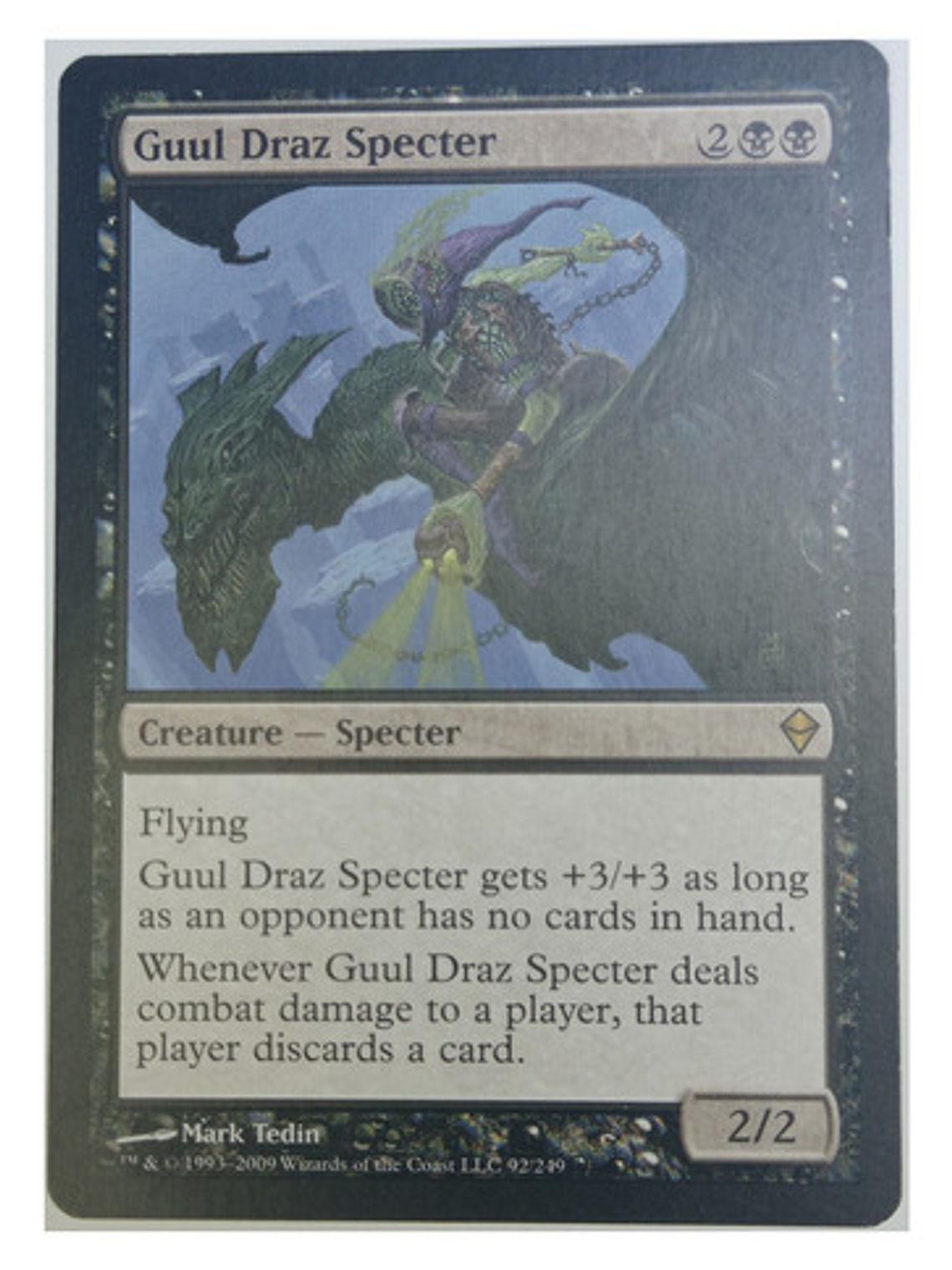 Carta Magic Guul Draz Specter [zendikar] Mtg Specter 1