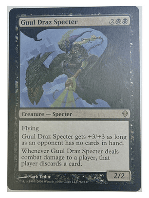 Carta Magic Guul Draz Specter [zendikar] Mtg Specter