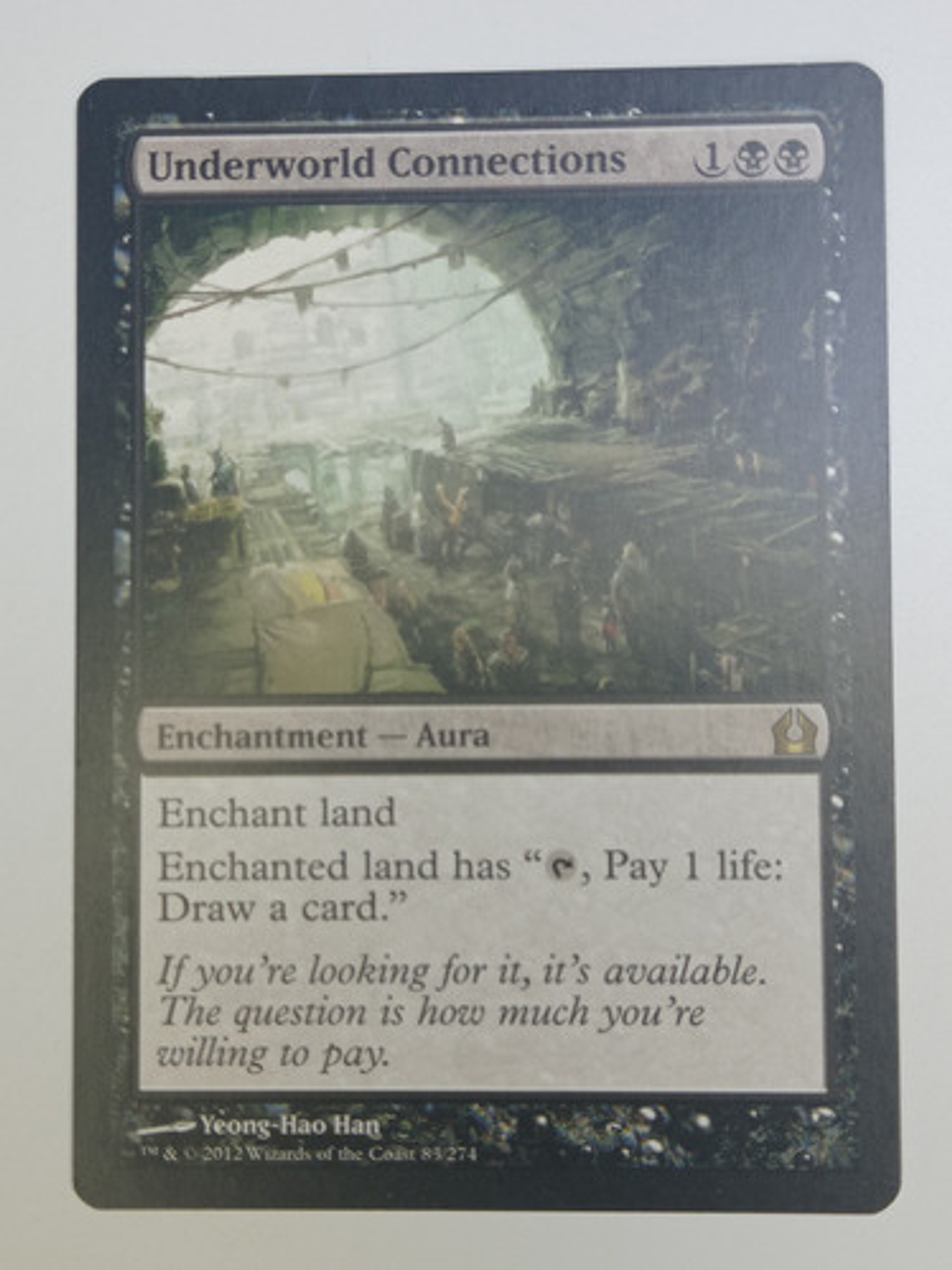 Carta Magic Underworld Connections [ravnica] Mtg Enchantment 1