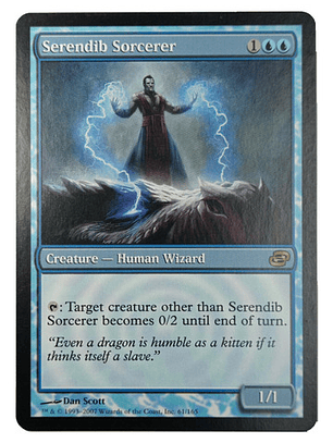 Carta Magic Serendib Sorcerer [planar Chaos] Mtg Wizard