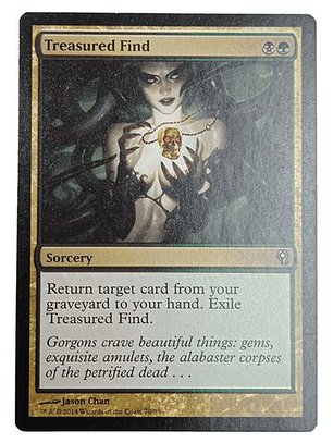 Carta Magic Treasured Find [jace V Vraska] Mtg Fungus