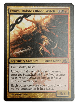 Carta Magic Exava Rakdos Blood Witch [dragon Maze] Mtg