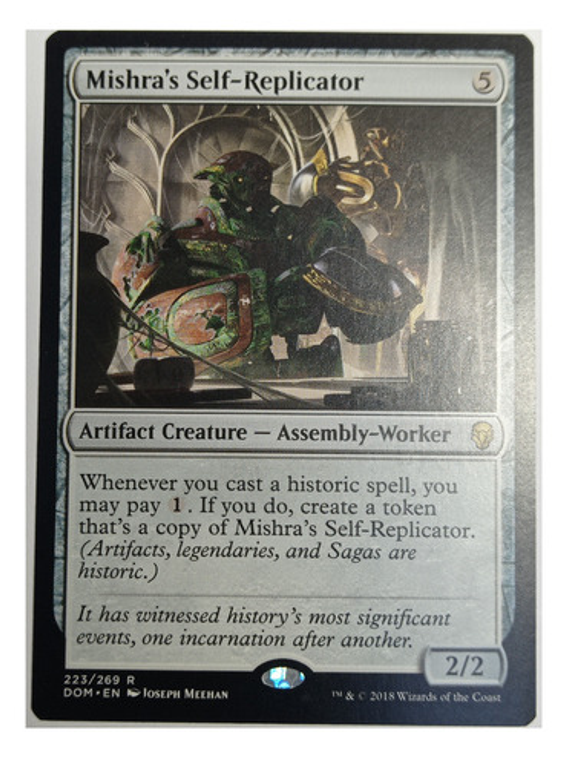 Carta Magic Mishras Self-replicator [dominaria] Mtg Artifact 1