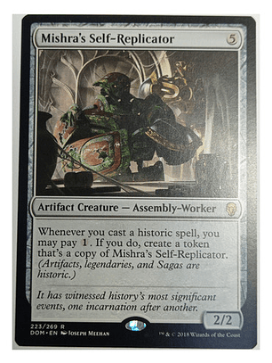 Carta Magic Mishras Self-replicator [dominaria] Mtg Artifact