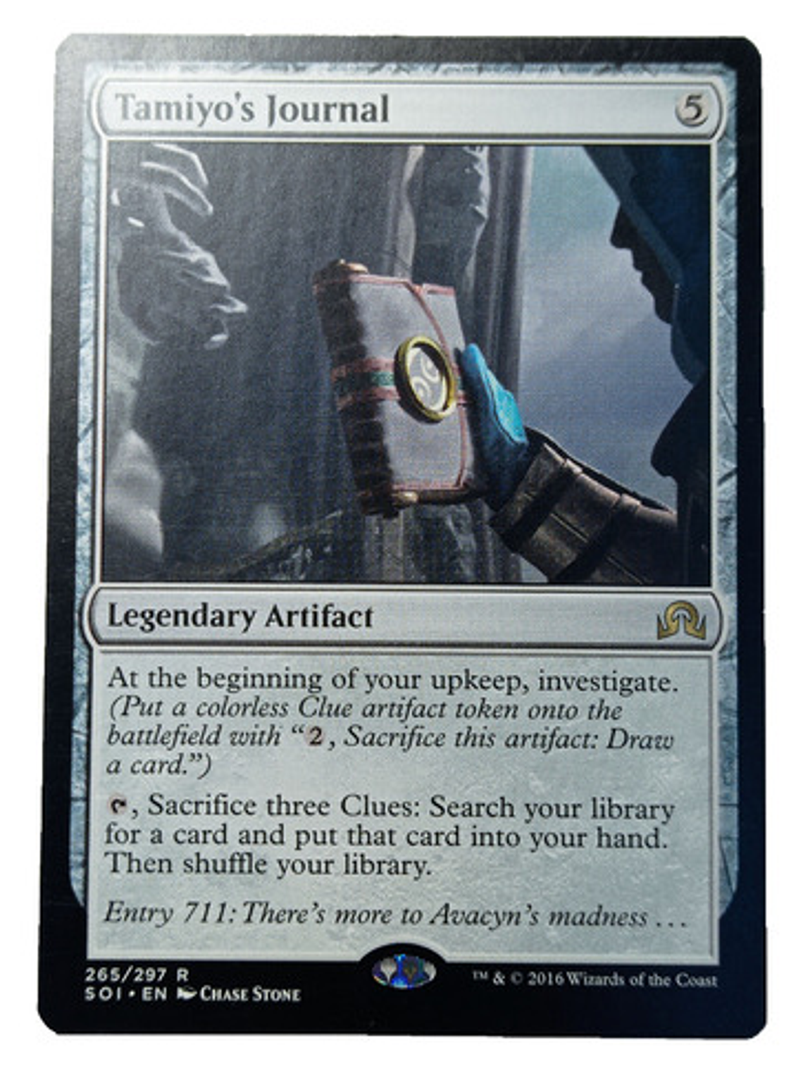 Carta Magic Tamiyo's Journal [shadows Innistrad] Mtg 1