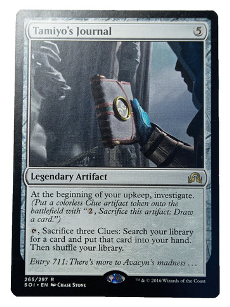 Carta Magic Tamiyo's Journal [shadows Innistrad] Mtg 1