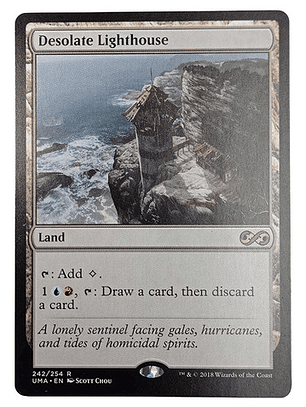Carta Magic Desolate Lighthouse [ultimate Masters] Mtg Land
