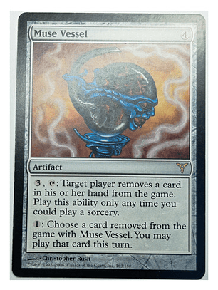 Carta Magic Muse Vessel [dissension] Mtg Artifact