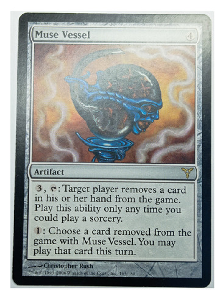 Carta Magic Muse Vessel [dissension] Mtg Artifact 1