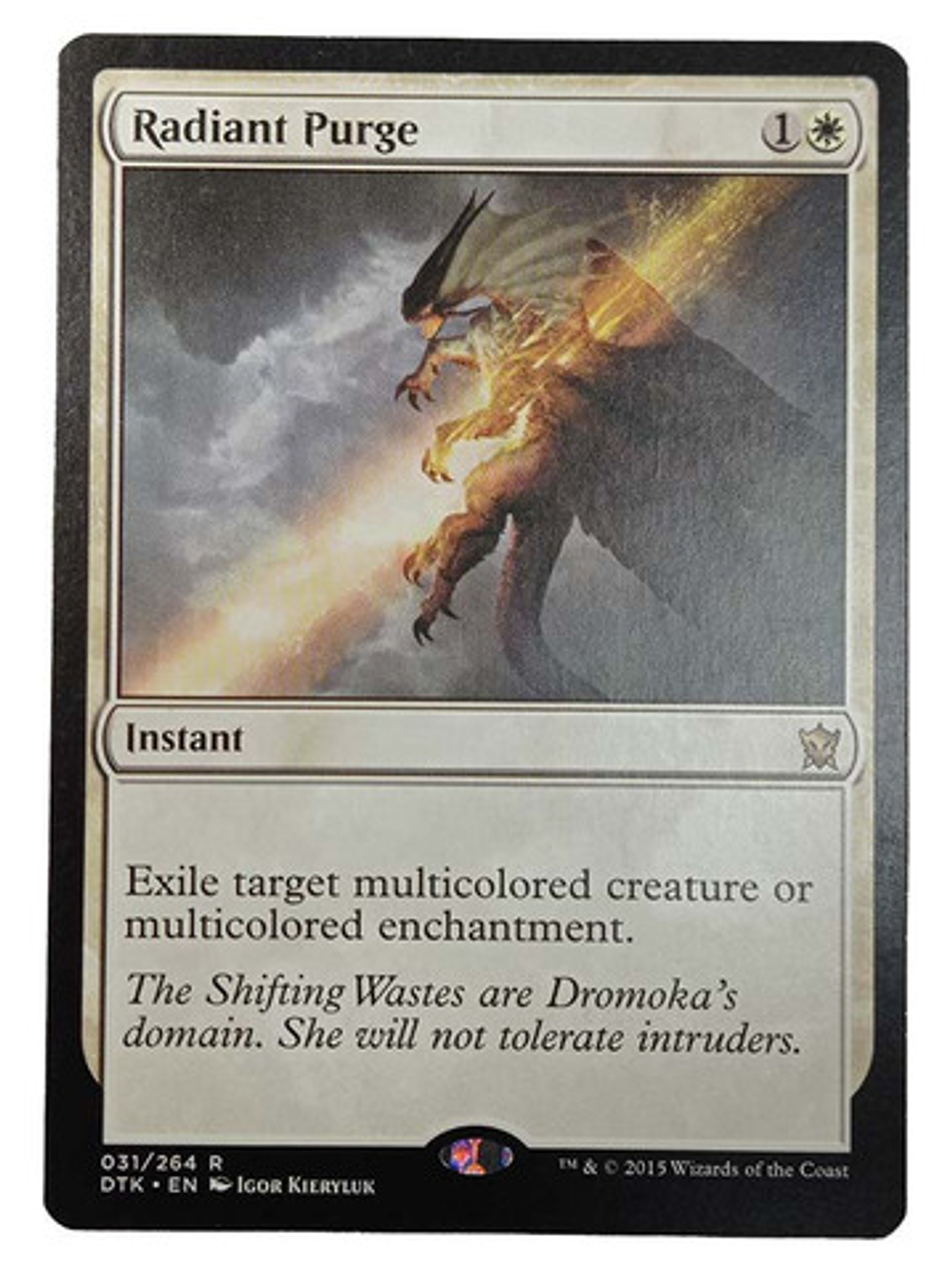 Carta Magic Radiant Purge [tarkir] Mtg Instant 1