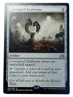 Carta Magic Corrupted Grafstone [shadows Innistrad] Mtg