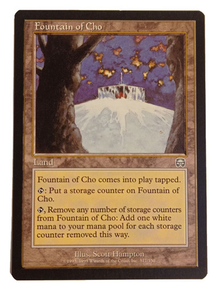 Carta Magic Fountain Of Cho [mercadian] Mtg Land 1