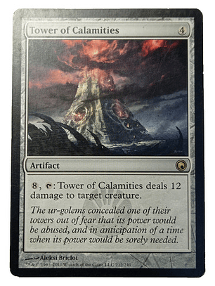 Carta Magic Tower Of Calamities [scars Mirrodin] Mtg