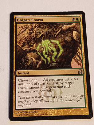 Carta Magic Golgari Charm [return To Ravnica] Mtg Instant