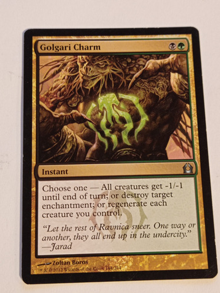 Carta Magic Golgari Charm [return To Ravnica] Mtg Instant 1