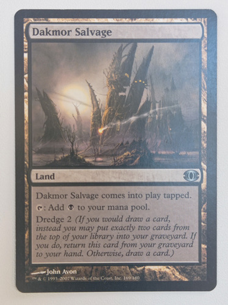 Carta Magic Dakmor Salvage [future Sight] Mtg Land 1