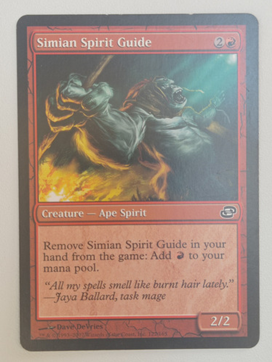 Carta Magic Simian Spirit Guide [planar Chaos] Mtg Spirit 1