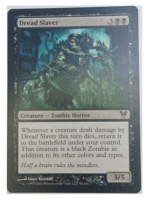 Carta Magic Dread Slaver [avacyn] Mtg Zombie Horror