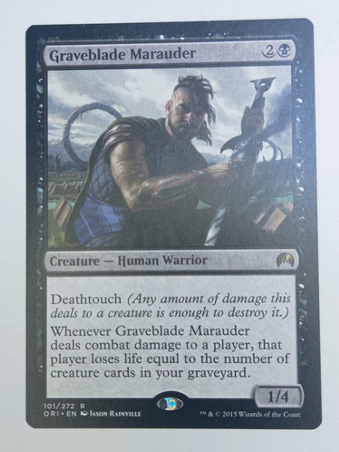 Carta Magic Graveblade Marauder [origins] Mtg Warrior 1