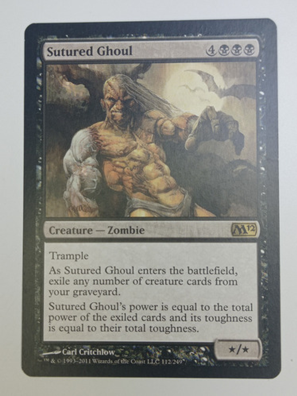 Carta Magic Sutured Ghoul [m12] Mtg Zombie 1