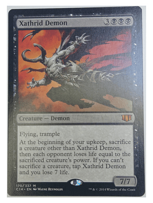 Carta Magic Xathrid Demon [c14] Mtg Demon